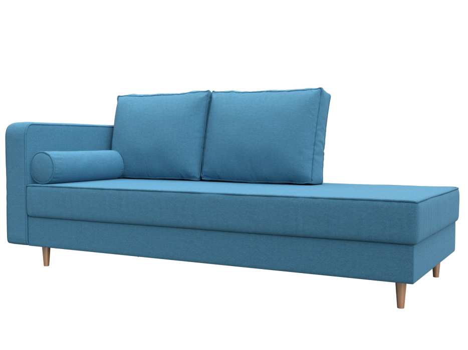 Кушетка диван, Кушетка Прайм левая, рогожка Амур