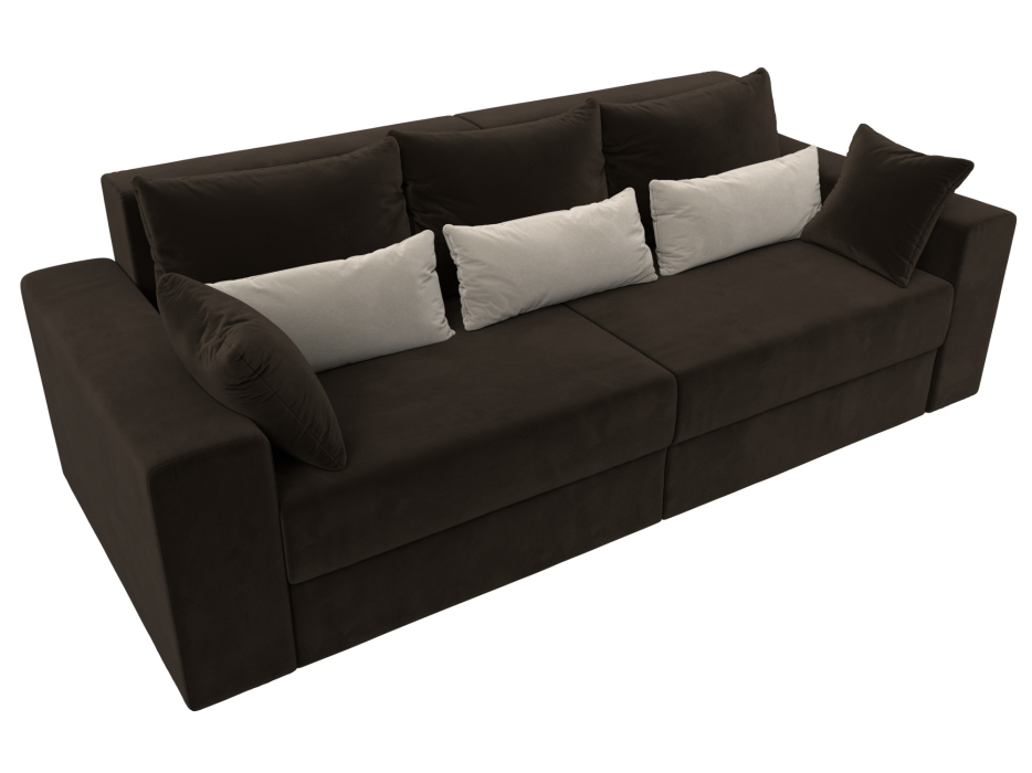 Диваны выкатные, Диван прямой Майами, микровельвет