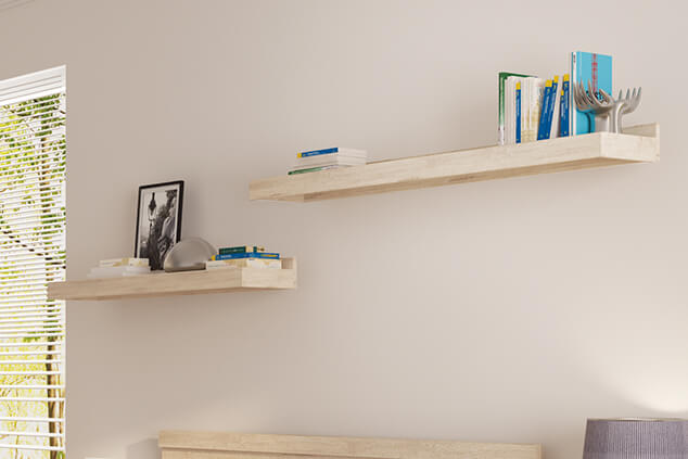 Настенные полки, Полка 1NB, OSKAR