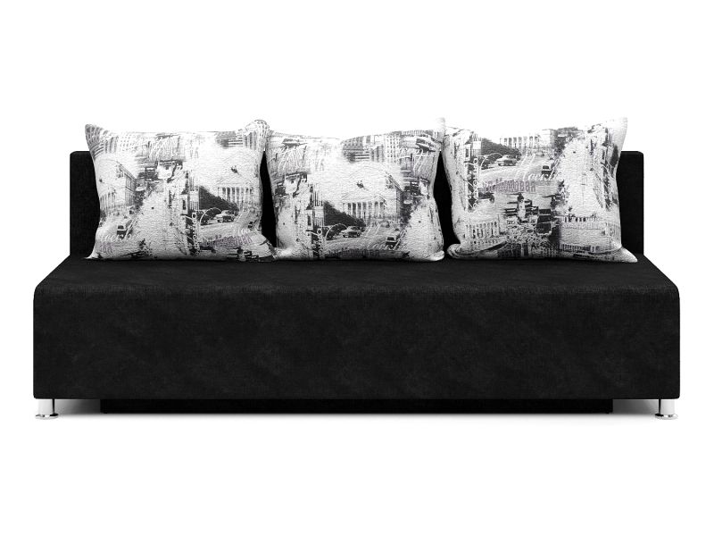 Диваны прямые, Диван-кровать Форвард, еврокнижка,велюр