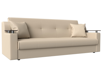 Прямой диван книжка Сенатор, экокожа