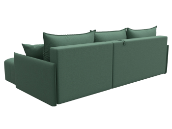 Диван угловой Лига-054 НПБ угол универсальный, рогожка Амур