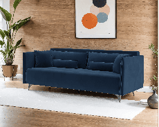 Диваны кровати со спальным местом, Диван прямой тик-так Майами (Велюр)