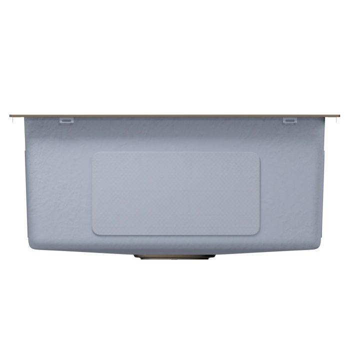 Кухонные мойки, Мойка подст.монтаж 45х42 (3,0) вып 3 1/2  MIXLINE PRO 20см с сифоном (бронза)