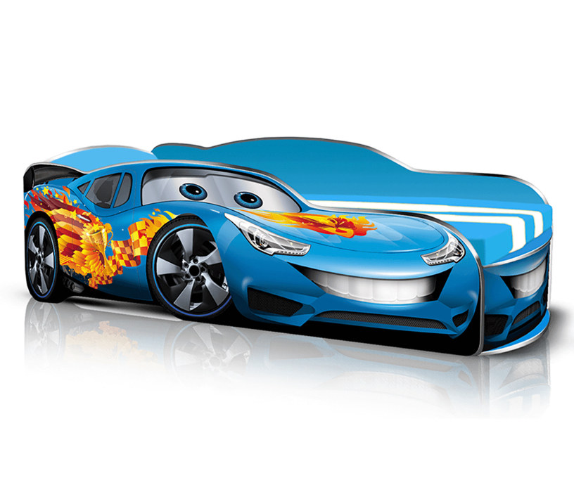 Кровати - машины, Кровать машина детская ФОРМУЛА СИНЯЯ 4.0 - 160см