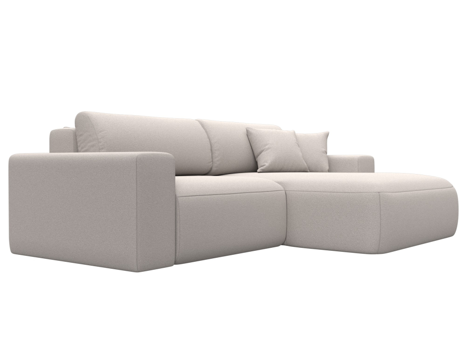 Диваны угловые в гостиную, Диван угловой Лига-036 НПБ Классик правый угол, замша JOLY