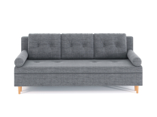 Диваны еврокнижки, Диван-кровать Белфаст без подлоктоников еврокнижка, рогожка