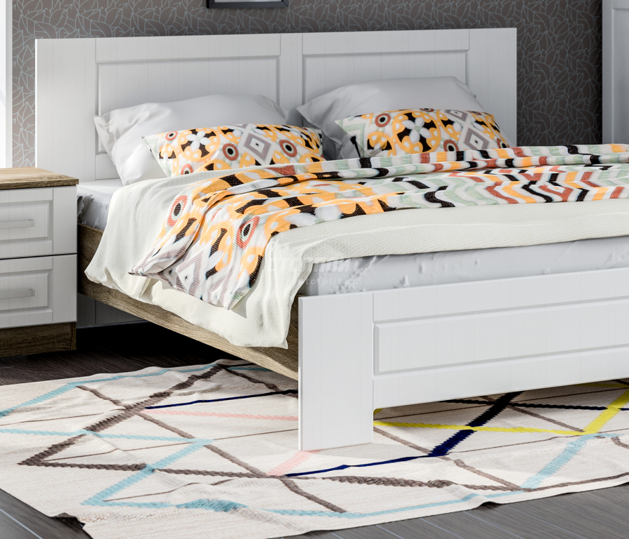 Кровать 1600 Илона (Прованс) СБ-2673/1