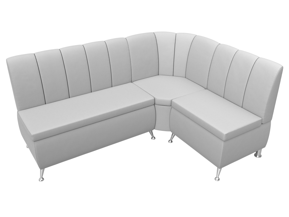 Диваны угловые кухонные, Диван кухонный угловой Кантри правый угол, экокожа