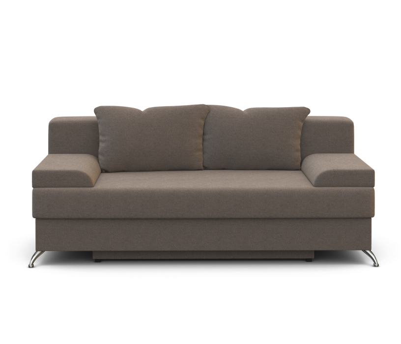 Диваны с ящиком для белья, Диван-кровать Лайт, велюр