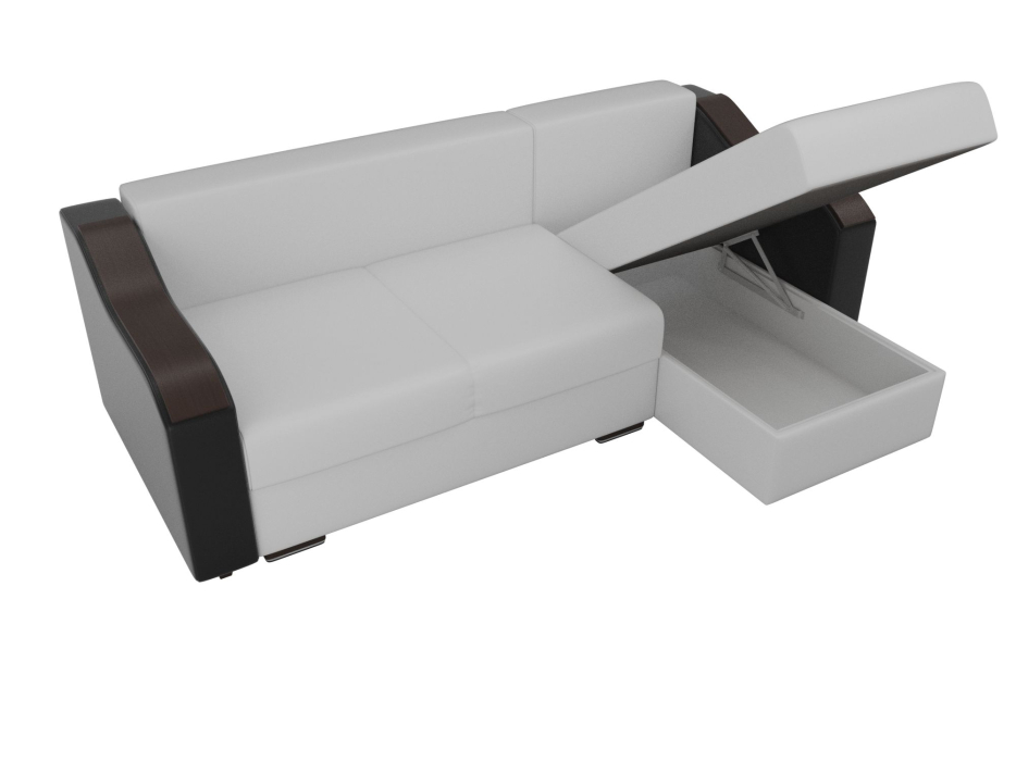 Диваны угловые в гостиную, Диван угловой Монако,эко- кожа,правый угол