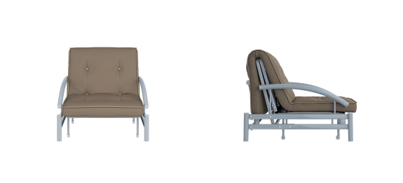 Кресло-кровать Роджер Комфорт Сканди коричневый