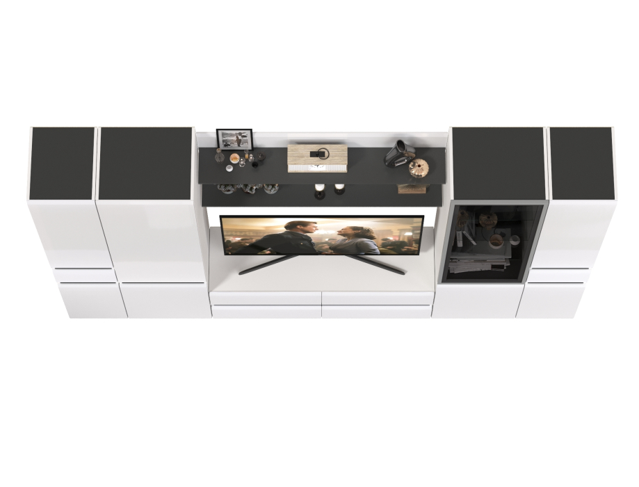 Стенки для гостиной, Сидней Комплектация № 66