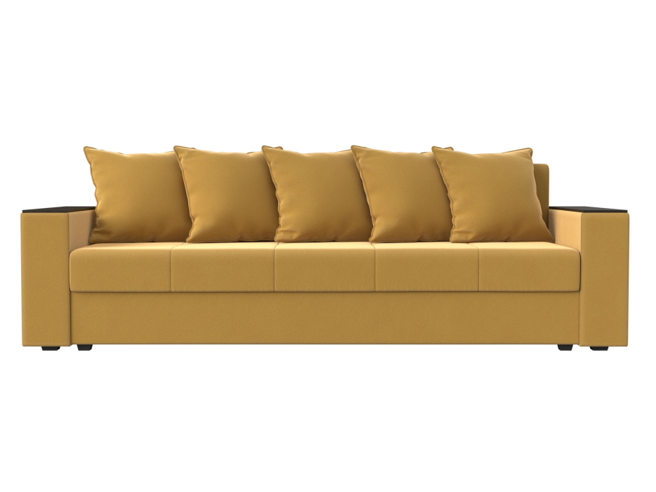 Диваны кровати со спальным местом, Диван прямой Дубай Лайт, микровельвет