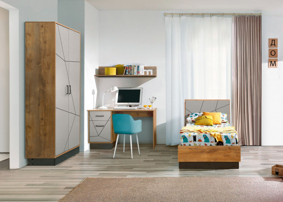 Прямые, Стол письменный Гамма 54.18