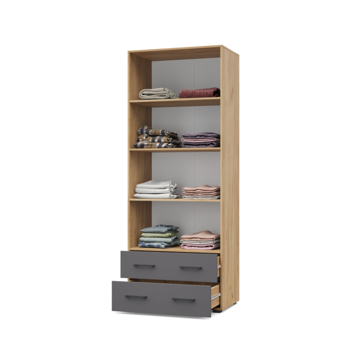 Шкафы двухстворчатые, Модульная система Ева Е23 Шкаф