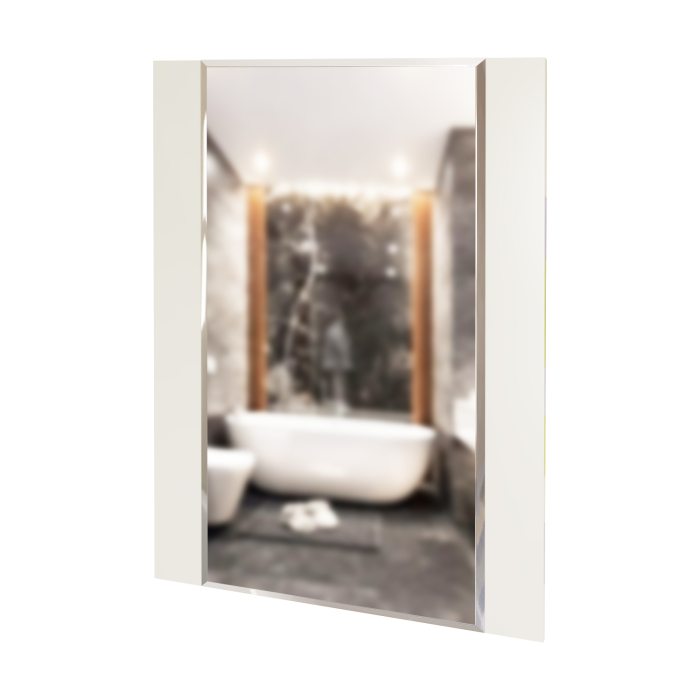 Зеркала для ванных комнат, Зеркало ДИАМАНТ без подсветки (ПВХ)