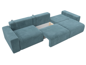 Диван прямой Лига-036 Классик Лонг, велюр