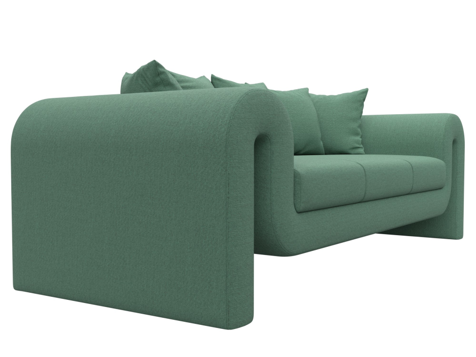 Диваны прямые кухонные, Диван прямой Волна, рогожка Амур