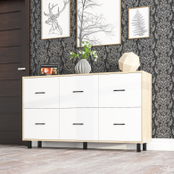 ТВ-тумбы, Комод шесть выдвижных ящиков РВК 127-1504