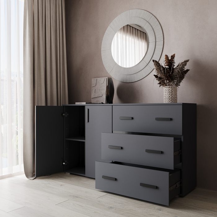 Комоды, Комод Бостон 2 дверки+3 ящика