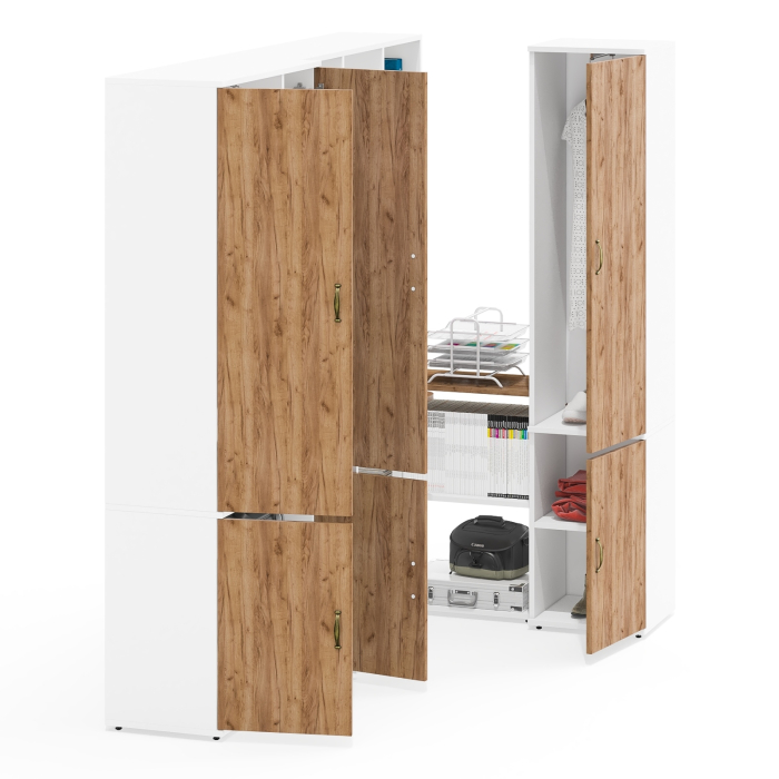 Домашние кабинеты, Модульная мебель для места для учёбы ребёнка Лидер-8 № 35