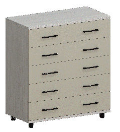 Модульная система Грейс Комод КМ-5021  Снежный Ясень