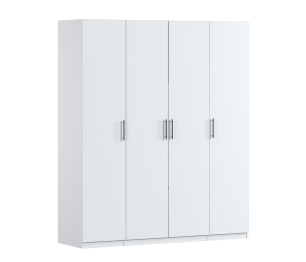 Шкаф четырехдверный Макс 2000 мм, вариант №1 (ЛДСП)