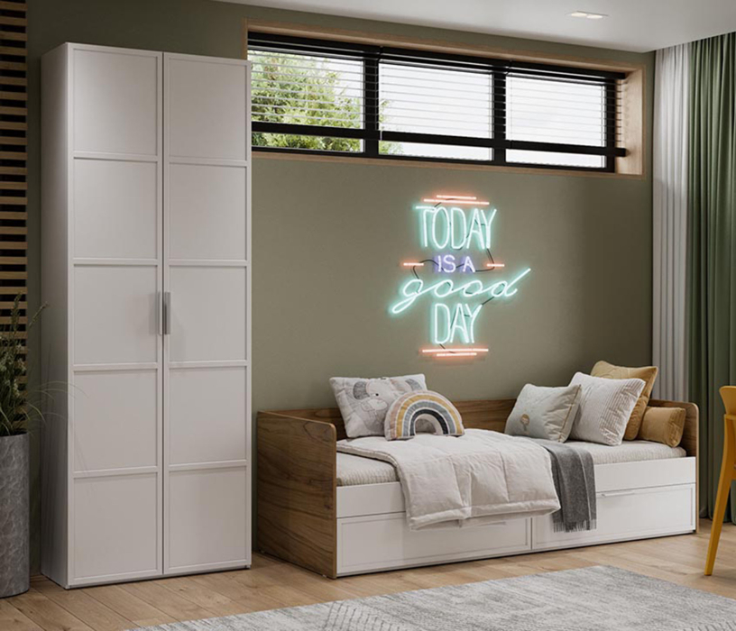 Шкафы двухстворчатые, Стелла Шкаф для одежды исп. 2 