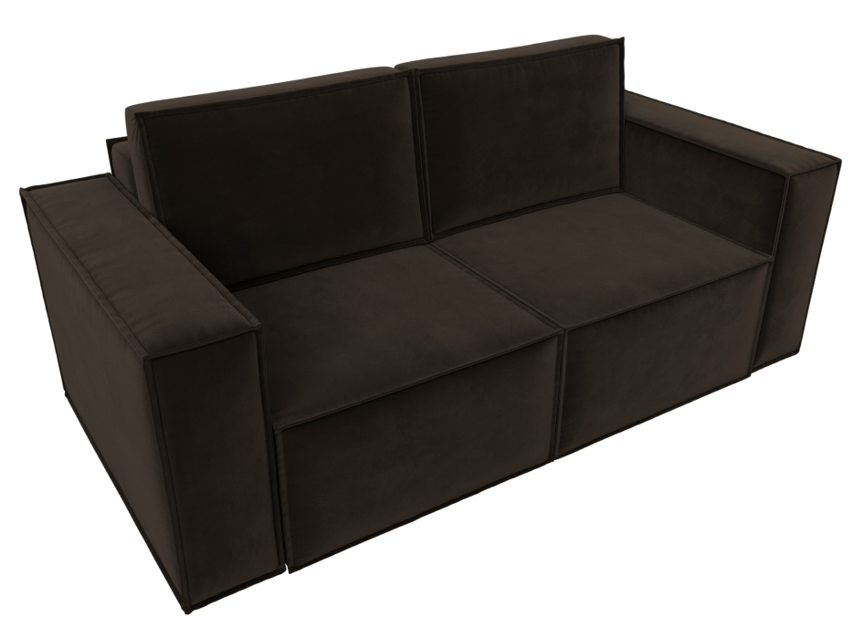 Диваны кровати со спальным местом, Диван прямой Куба мини, микровельвет