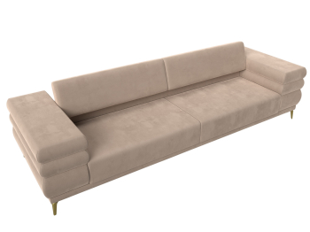 Прямой диван Лига-021, велюр