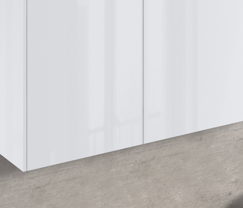 Кухонные гарнитуры, Кухонный гарнитур Анна + Регина Песочный / Белый глянец, Капучино 2,4 м