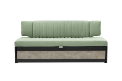 Прямой кухонный диван Парус 181 Ателье светлое