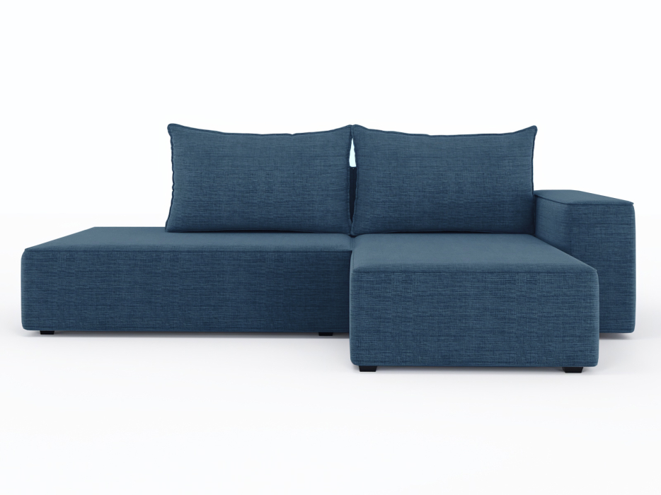 Диваны угловые в гостиную, Диван-кровать угловой Кензо еврокнижка, рогожка Люкс