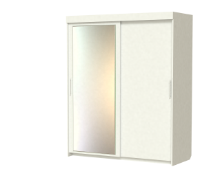 Шкаф-купе шк-19 двух дверный с зеркалом