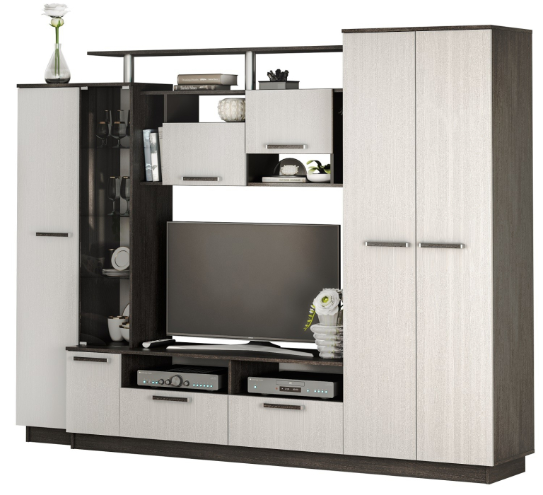 Стенки для гостиной, Стенка в гостиную Вега