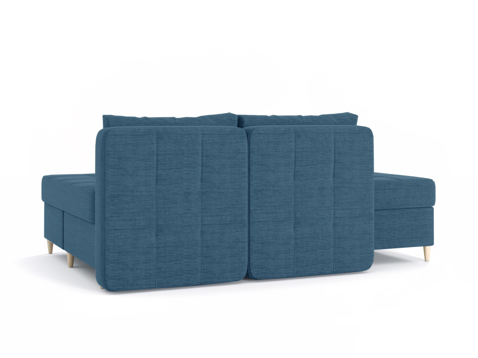 Диваны угловые в гостиную, Диван-кровать угловой Оливер 2 еврокнижка-трансформер, рогожка Люкс