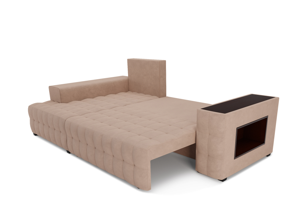 Диваны угловые в гостиную, Диван Мадрид Левый угол (Велюр)