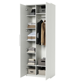 Шкаф комбинированный Комфорт МК-22 80х60 с зеркалами