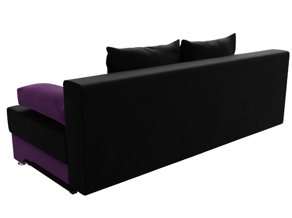 Диваны еврокнижки, Диван прямой Ник-2, микровельвет