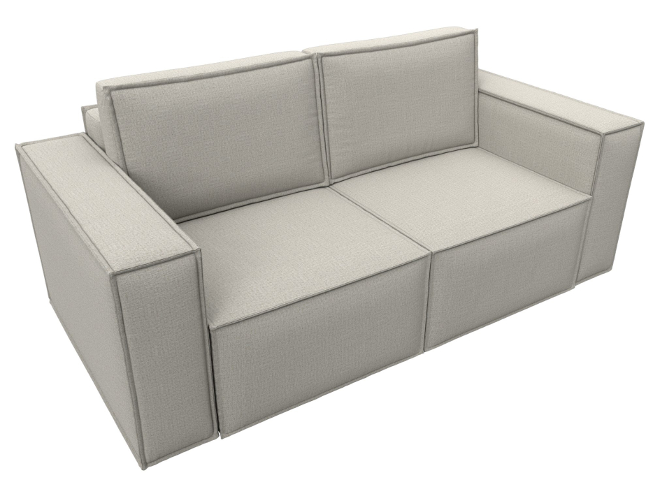 Диваны кровати со спальным местом, Диван прямой Куба мини, рогожка Амур