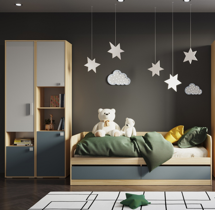 Шкафы пеналы, Шкаф-пенал Элиот НМ 041.71