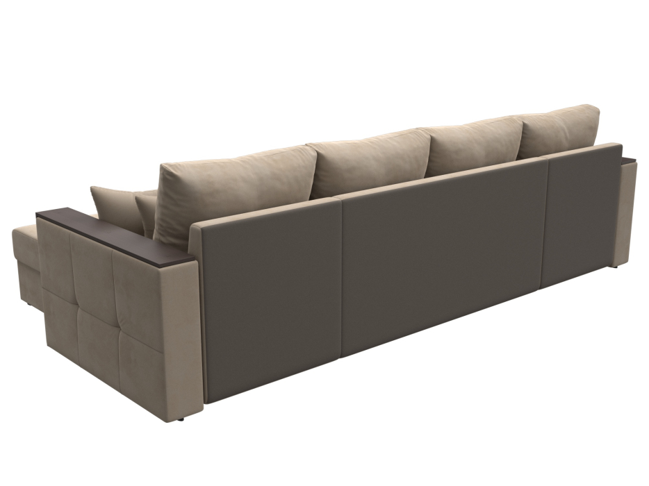 Диваны выкатные, П-образный диван Валенсия, велюр