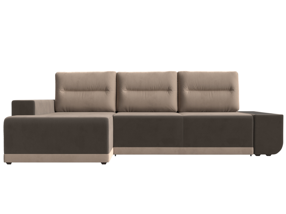 Диваны угловые в гостиную, Угловой диван Чикаго левый угол, велюр