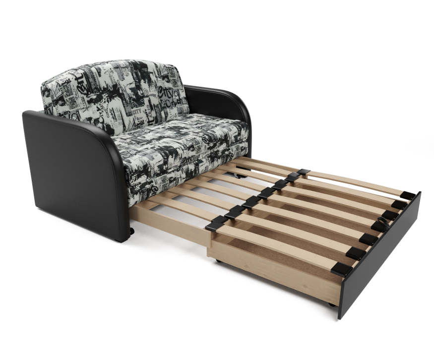 Диваны кровати со спальным местом, Диван прямой выкатной Малютка (Велюр)