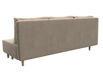 Диван прямой Лига-033, велюр