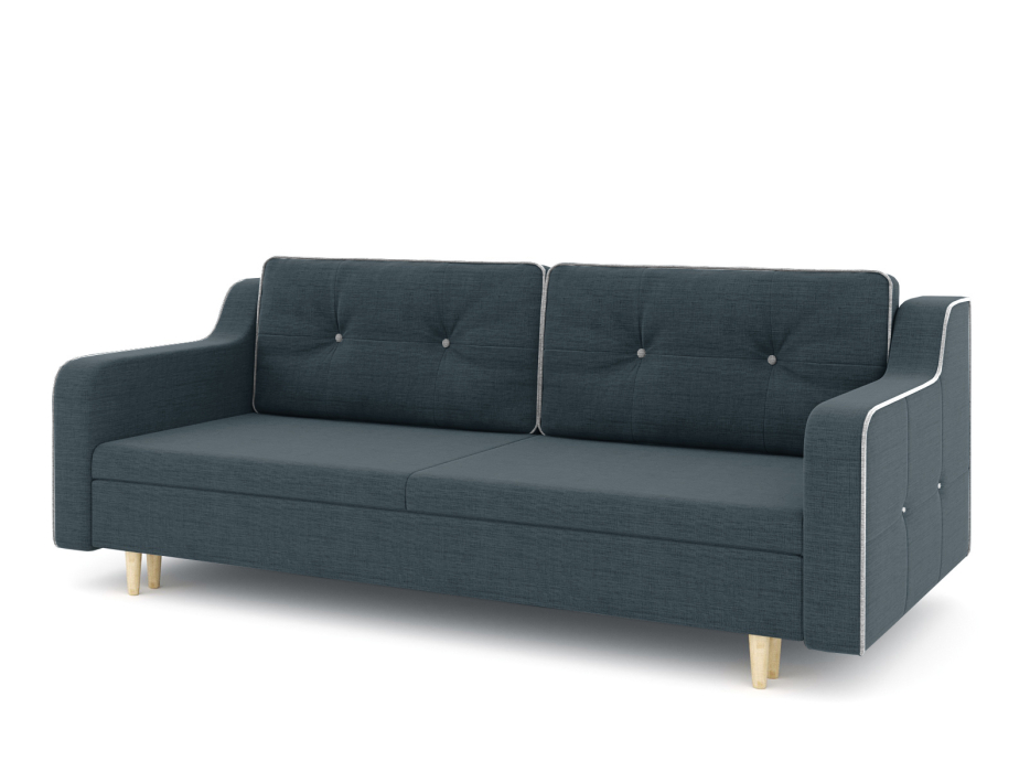 Диваны еврокнижки, Диван-кровать еврокнижка-пантограф Оникс, рогожка Люкс