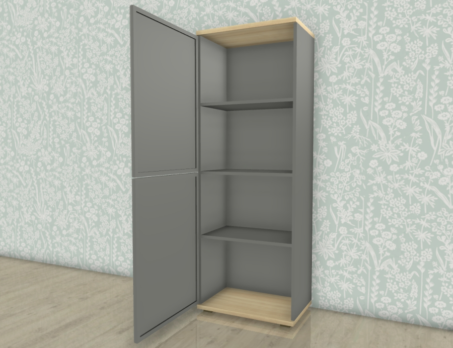 Шкафы одностворчатые, Модульная система Карина Шкаф ШК-1087