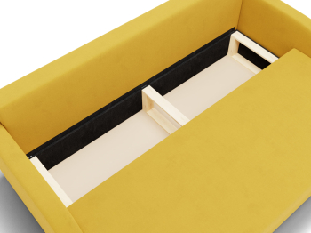 Прямой диван Генри,еврокнижка,велюр