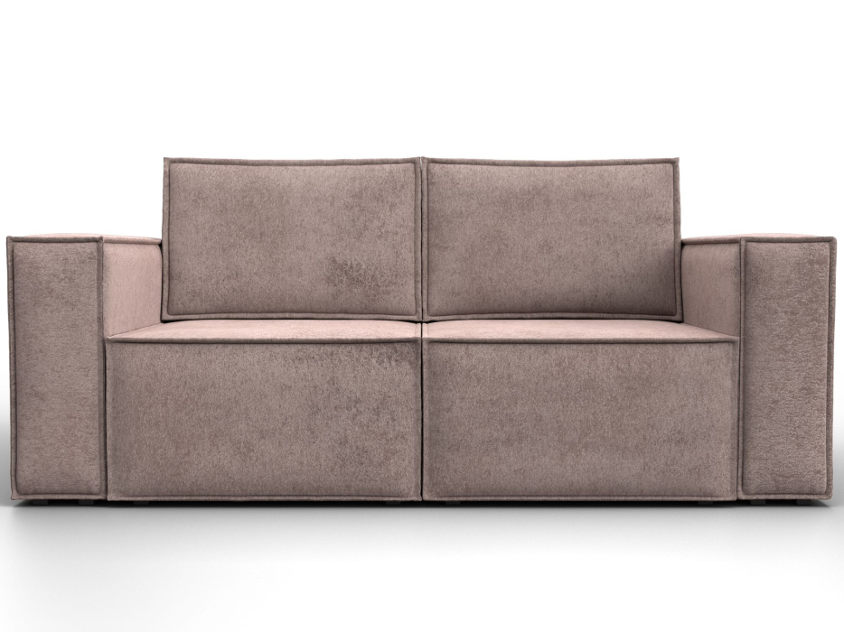 Диваны кровати со спальным местом, Диван прямой Куба мини, велюр TOWER